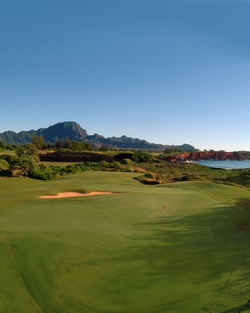 Poipu Bay golf course - Mt. Haupu View