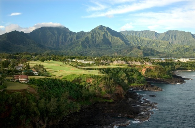 Makai golf course at Princeville Resort